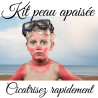 Kit peau apaisée après coup de soleil ou brûlures Cicatrisation