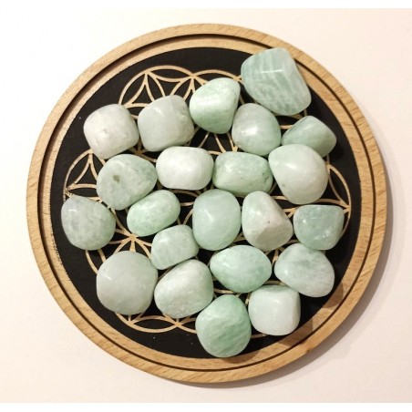 Amazonite pierre roulée de qualité AA