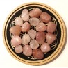 Quartz rose pierre roulée de qualité AA