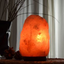 Lampe en cristal de sel de l'Himalaya 2 à 3kg