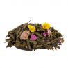 thé vert bio saveur rose framboise cassis fraise