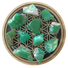 Chrysoprase pierre roulée lithothérapie