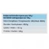Gommes Propolis verte Bio Pin oligoélément sans sucre valeurs nutritionnelles 100g