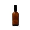 Flacon vaporisateur en verre brun avec spray 100 ml