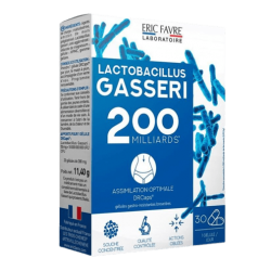 Lactobacillus Gasseri 200 milliards Eric Favre Equilibre du microbiote