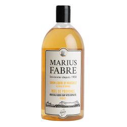 Savon de Marseille liquide Marius Fabre 1L Miel de Provence