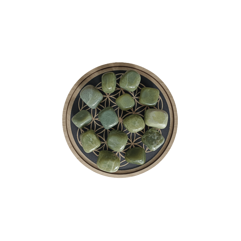 Jade Serpentine Jade de Chine pierres roulées