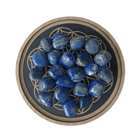 Lapis Lazuli pierres roulées lithothérapie soin par les pierres