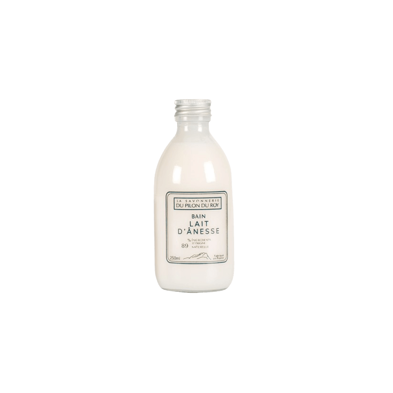 Bain moussant au lait d'ânesse Bio 250 ml Savonnerie du Pilon du Roy