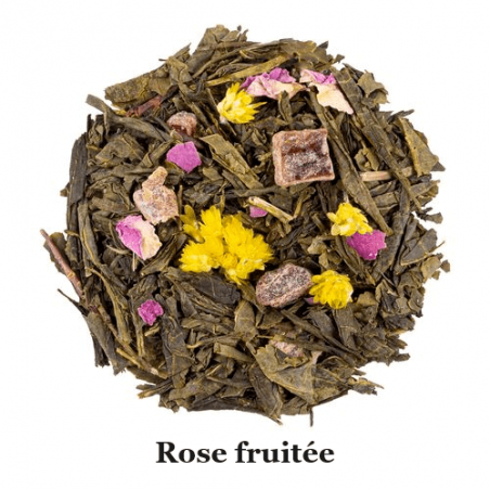 Thé vert BIO Fleur de Sagesse Rose Fruitée