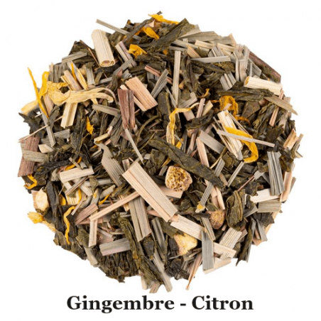 Thé vert Smiling Buddha - Gingembre Citron BIO