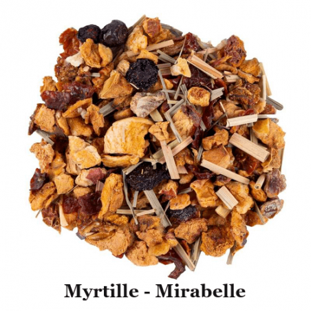 Infusion Douce Lorraine Myrtille Mirabelle