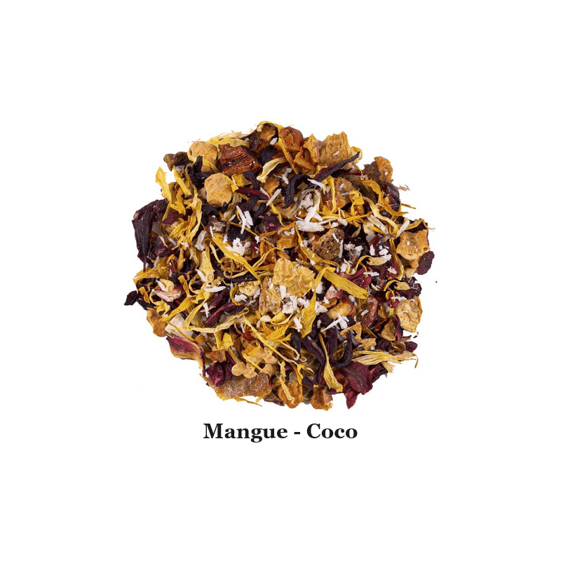 Infusion BIO Rêve des Caraïbes à la noix de Coco