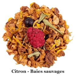 Infusion BIO Citron Baies sauvages Idéale pour le sommeil