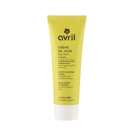 Crème de jour Bio Avril pour peaux sèches et sensibles