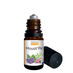 Roll'on mousti'pic Propos'nature anti-moustiques aux huiles essentielles BIO