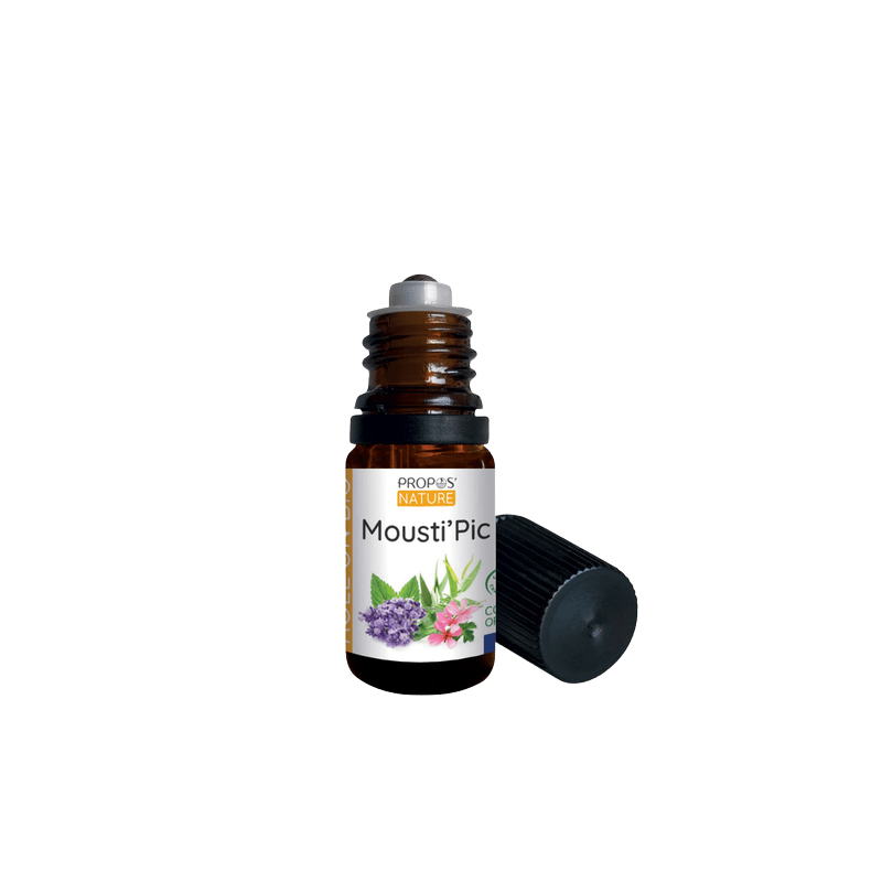Roll'on mousti'pic Propos'nature anti-moustiques aux huiles essentielles BIO