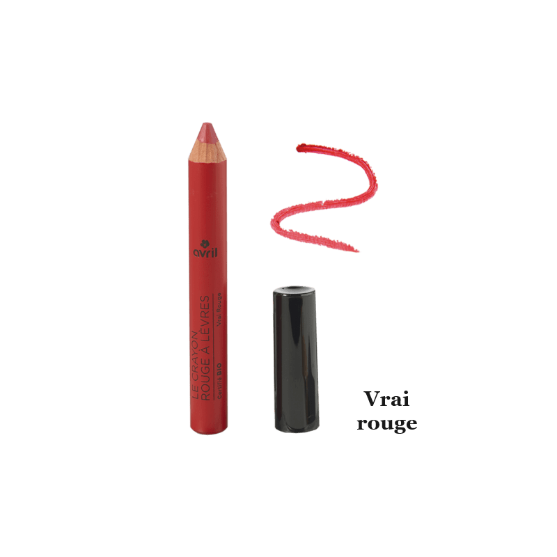 Crayon à lèvres Bio Avril Jumbo Vrai rouge