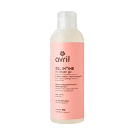 Gel intime Bio Avril 200 ml A l'hydrolat de fleur d'oranger et à l'extrait de Calendula Bio