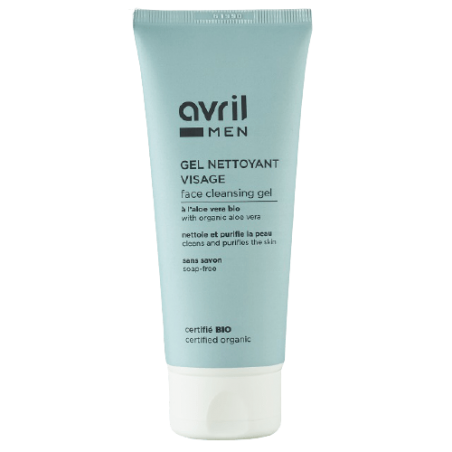 Gel nettoyant visage BIO Avril pour homme