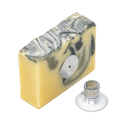 Porte-savon minimaliste zéro déchet aimant et ventouse