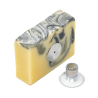 Porte-savon minimaliste zéro déchet aimant et ventouse
