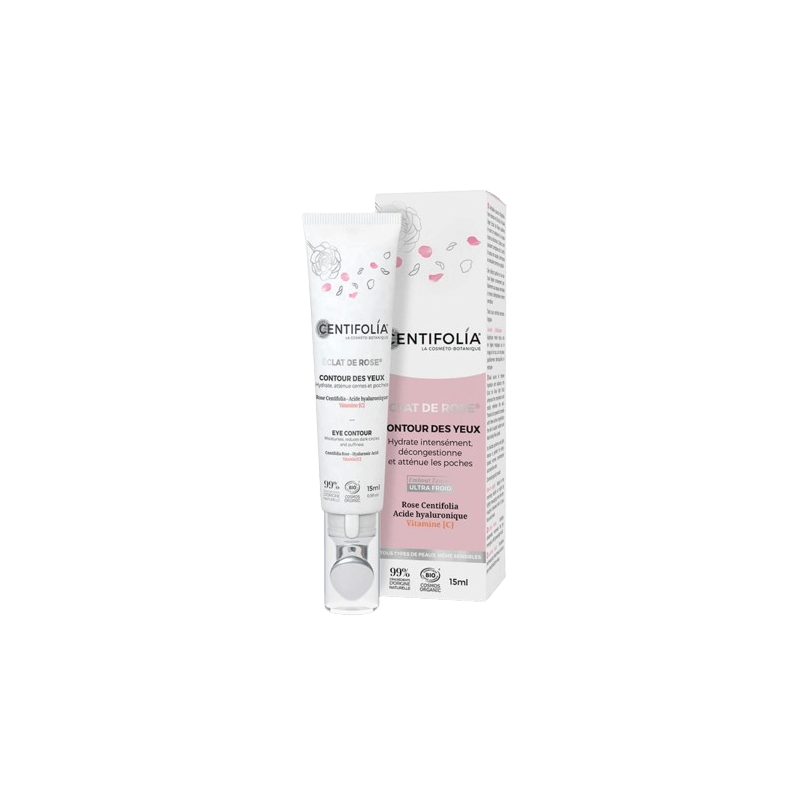 Soin contour des yeux Eclat de rose Centifolia 15ml BIO