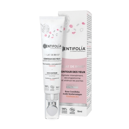 Soin contour des yeux Eclat de rose Centifolia 15ml BIO