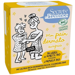 Pain dermato surgras Secrets de Provence Bio Arnica karité