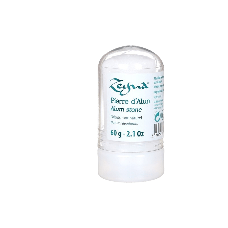 Pierre d'alun Zeyna 60g Potassium alum déodorant naturel minéral