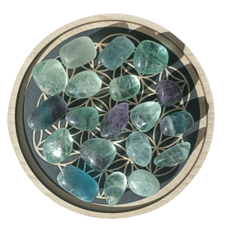 Fluorite Pierre roulée