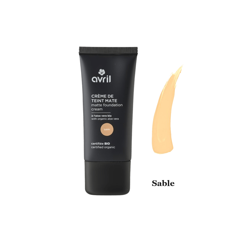 Crème de teint mate Avril Bio Sable