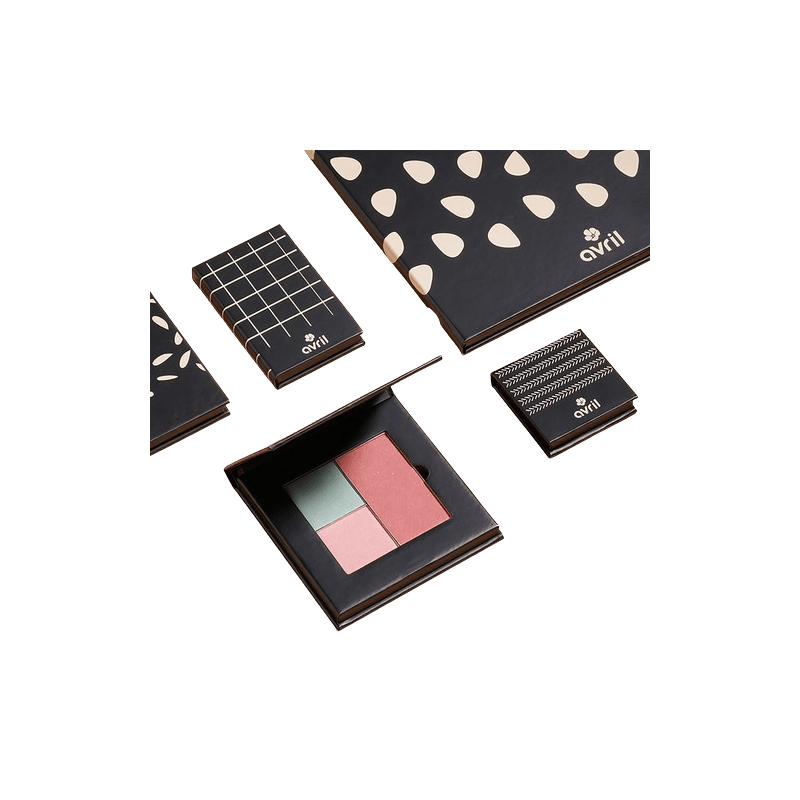 Boitier rechargeable pour poudre, blush, fard à paupières, highlighter, correcteur