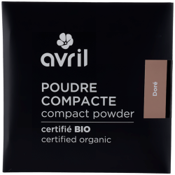 Poudre compacte BIO Avril Doré