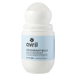 Déodorant bille BIO 50ml à l'extrait d'Hibiscus Avril