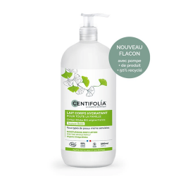 Lait corps hydratant pour toute la famille Centifolia Ginkgo Biloba Bio