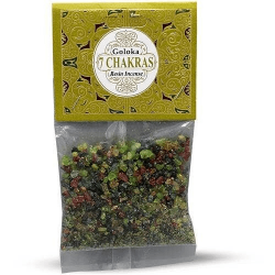 Encens en résine Goloka 7 Chakras 30g