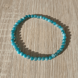 Bracelet apatite Perles de 4mm
