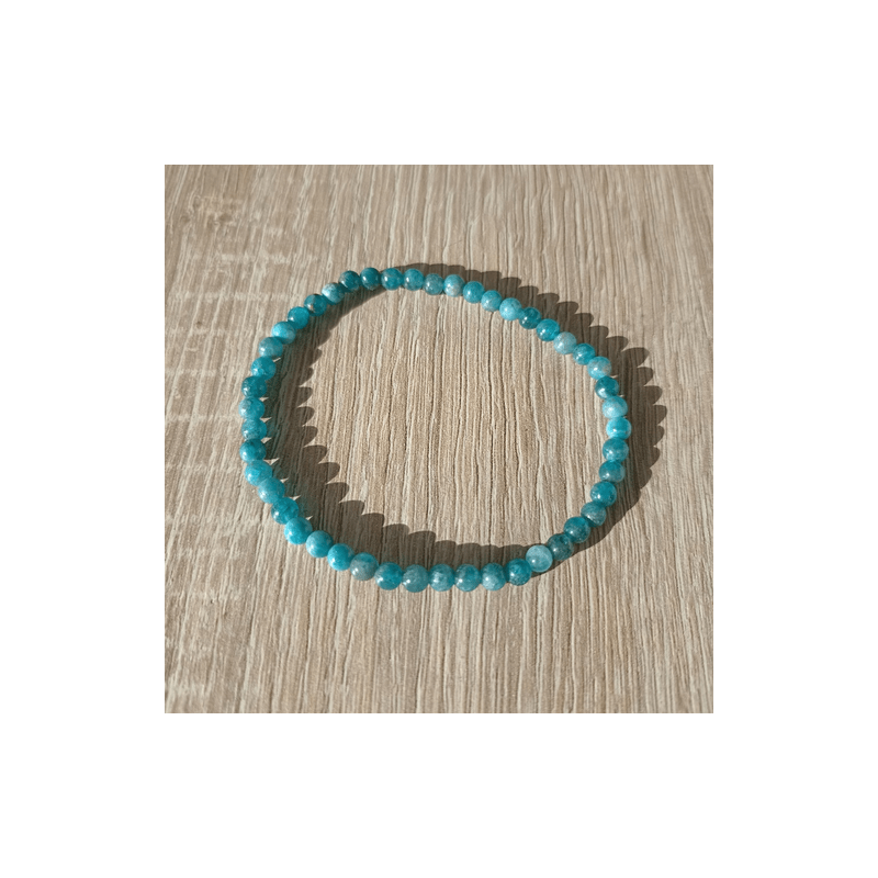 Bracelet apatite Perles de 4mm