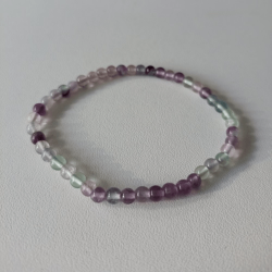 Bracelet en perles de Fluorite Harmonie Clarté d'esprit