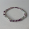 Bracelet en perles de Fluorite Harmonie Clarté d'esprit