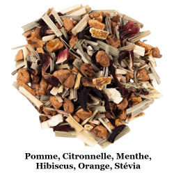 Infusion Mélange du soir Bio à la Stévia