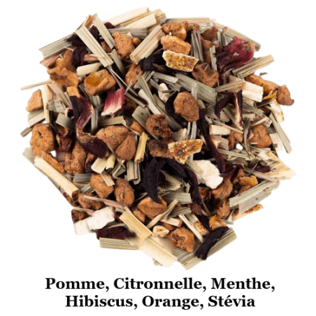 Infusion Mélange du soir Bio à la Stévia