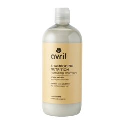 Shampoing nutrition Avril Bio à l'huile de mirabelle et aloe vera