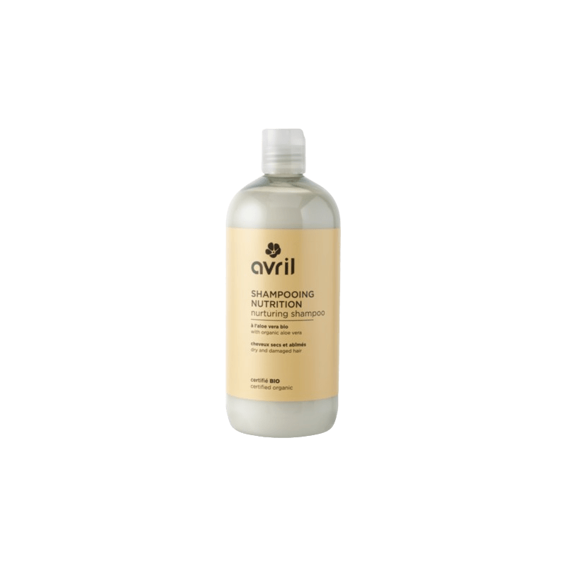 Shampoing nutrition Avril Bio à l'huile de mirabelle et aloe vera