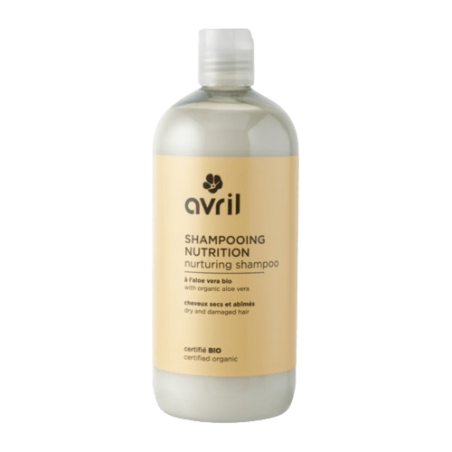 Shampoing nutrition Avril Bio à l'huile de mirabelle et aloe vera