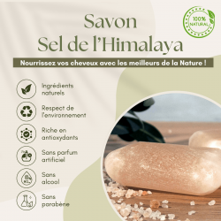 Savon au sel rose de l'Himalaya Qualité