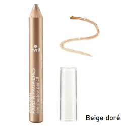 Crayon fard à paupières bio Avril Beige doré