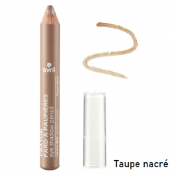 Crayon fard à paupières bio Avril Taupe nacré