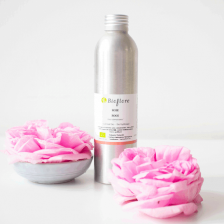 Hydrolat de Rose de Damas BIO Bioflore - Eau florale de rose